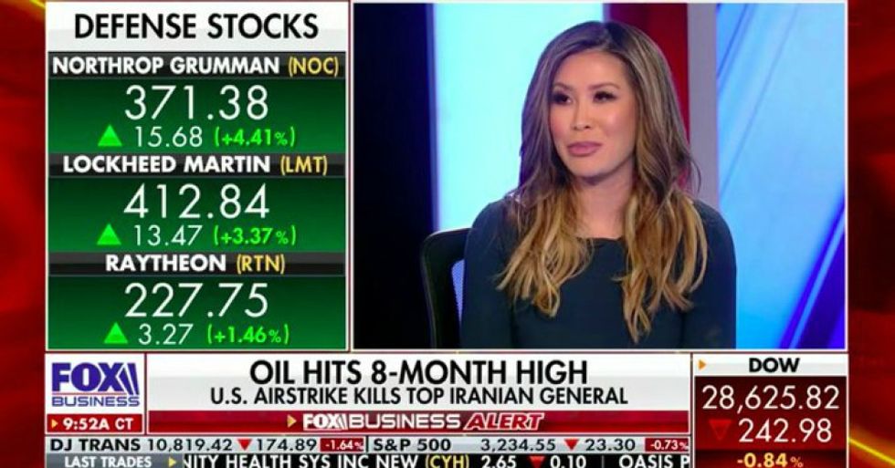 'If you are wondering who benefits': Weapons makers see stocks surge as Trump moves closer to war with Iran