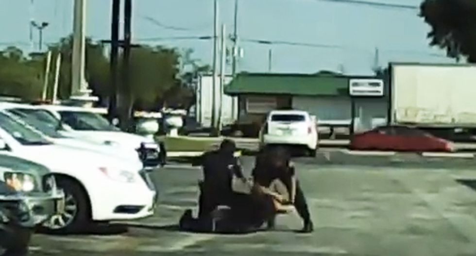 Florida cop who beat handcuffed woman also slammed her face into ground in separate incident
