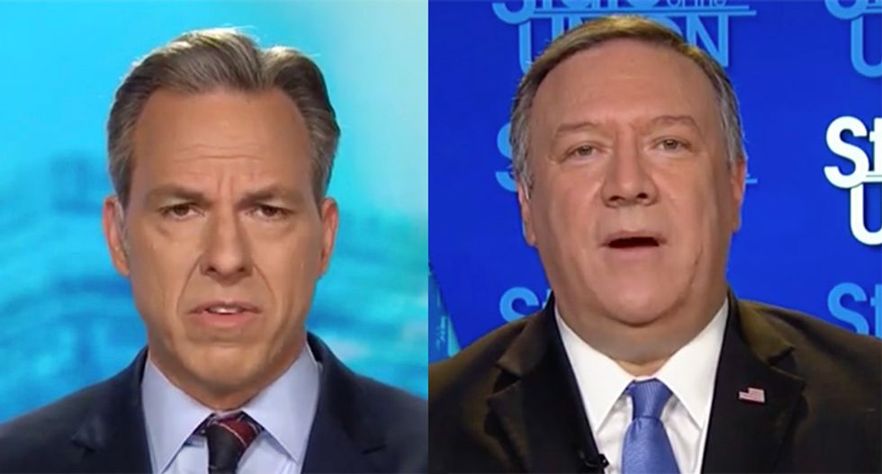 Pompeo snaps at CNN's Tapper during grilling over claim 'world is safer' after killing Suleimani