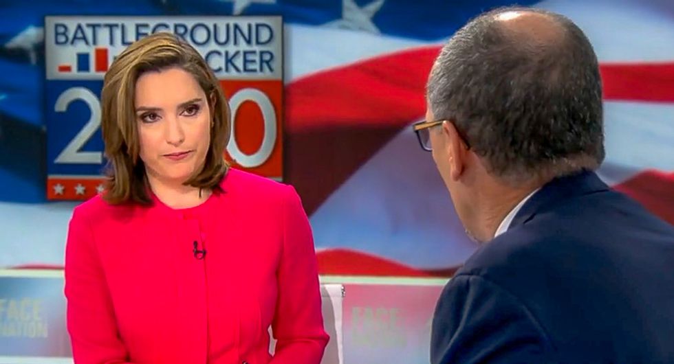 CBS host follows softball Ivanka interview by grilling DNC chairman over lack of Democratic 'diversity'