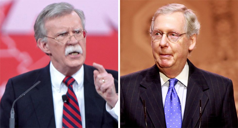 Mitch McConnell has a ‘Plan B’ to block the public from witnessing John Bolton’s testimony: Washington Post