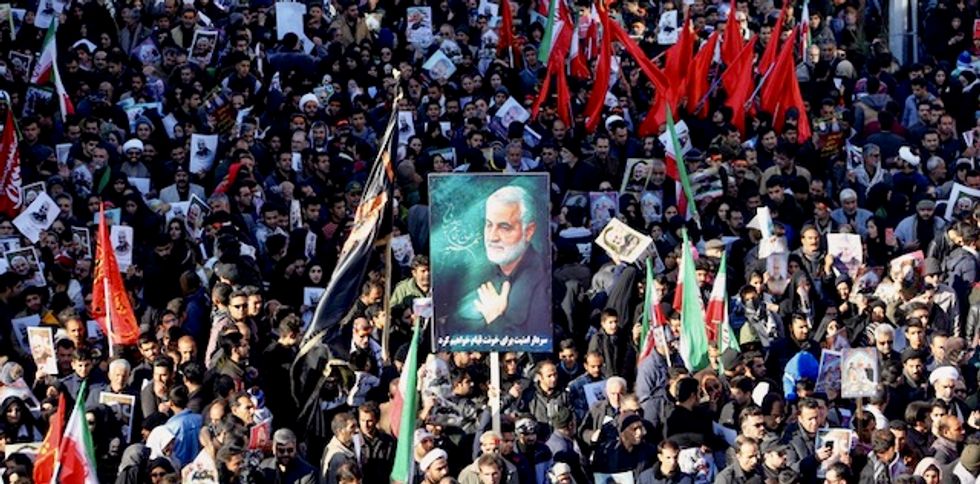 'The people of this region want US out': More than 40 Iranian mourners killed at Suleimani funeral procession