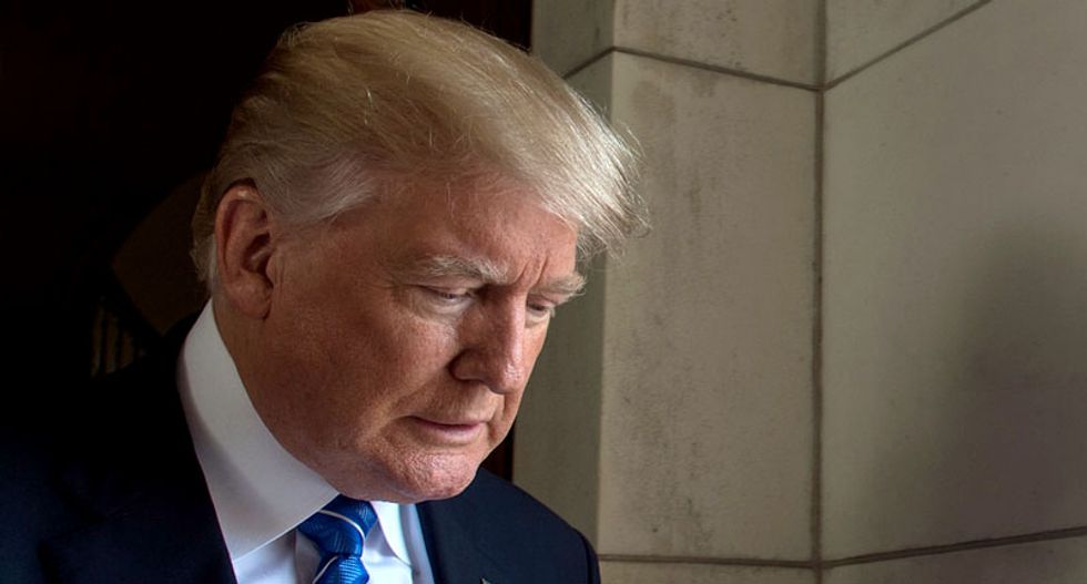 The internet rains scorn on Trump for provoking Russia in one tweet -- and sucking up to Putin in the next