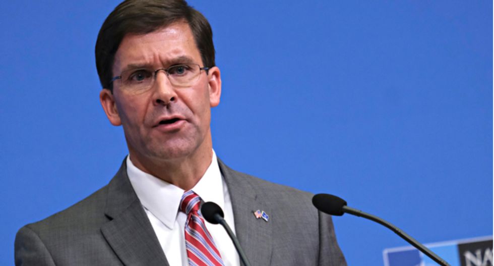 Trump's Pentagon chief insists withdrawal letter was just 'a draft' -- but Iraq's prime minister says it's official policy