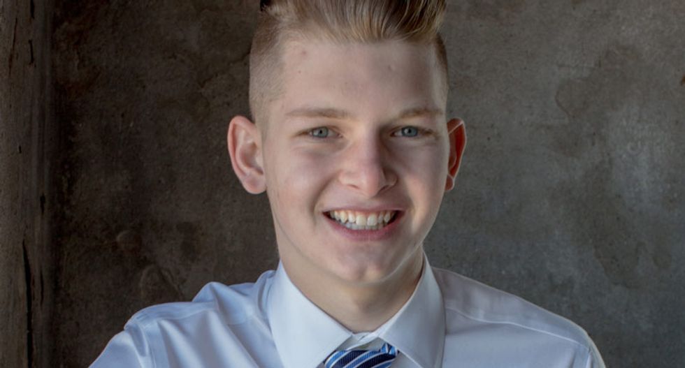 Gay student shames Catholic bigots who don't want him to accept prestigious scholarship