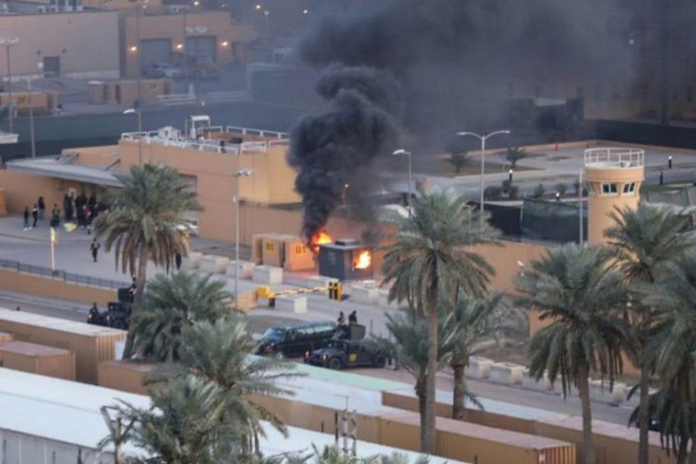 Three rockets hit the US embassy in Iraq capital: security source