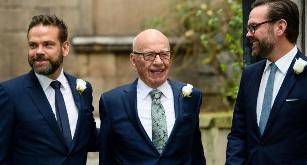 Rupert Murdoch's son rips Fox News for pushing falsehoods about Australian wildfires