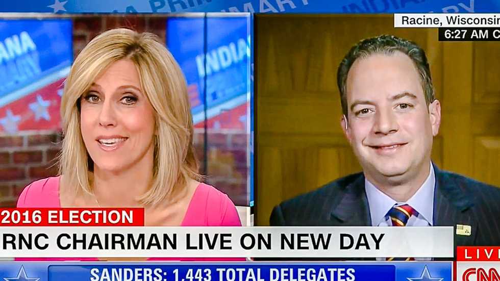 CNN mocks Priebus after Cruz exit: 'Are you pouring Bailey's on your breakfast cereal yet?'
