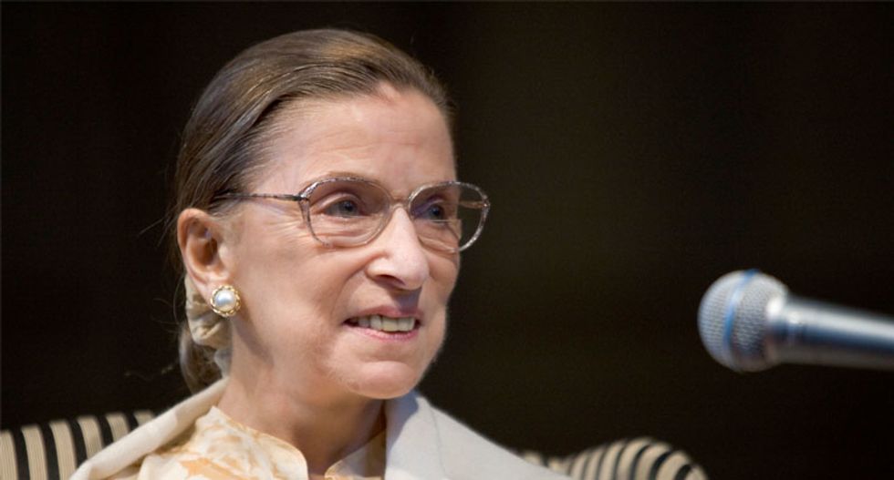 Someone created a tile mosaic panel to rename the 50th Street Subway station in NYC after Ruth Bader Ginsburg