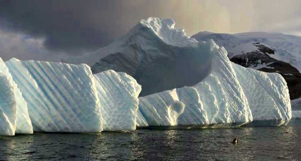 Giant iceberg poised to snap off from Antarctica as Trump considers Paris climate deal