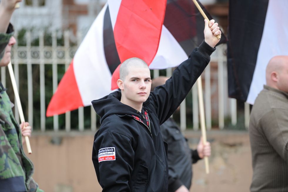 Trump-loving skinhead group led by GOP official beats up black man at Pennsylvania bar: police