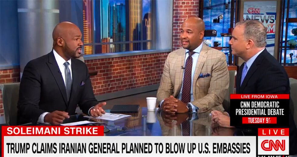 CNN's Blackwell shuts down Trump apologist trying to push 'imminent threat' talking point