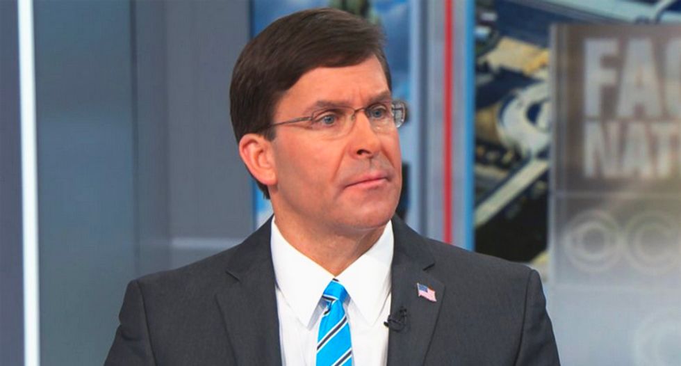 'Mark Esper is not a serious person': Defense secretary pounded for ‘astoundingly embarrassing’ Sunday show interviews