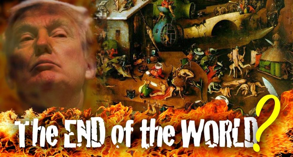 Christians can't wait for God to punish 'wicked' America with Trump -- and usher in the Apocalypse