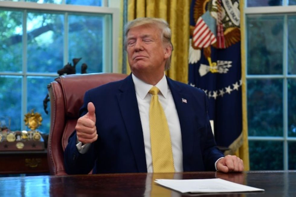 Trump ripped for ‘transparent campaign stunt’ to get his name on stimulus checks