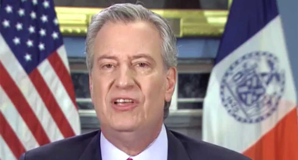 NYC Mayor de Blasio goes scorched earth on Trump on CNN: 'He should kiss his re-election goodbye'