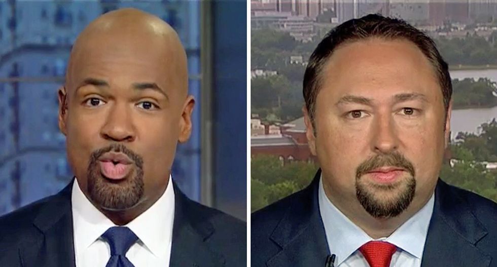 CNN anchor corners Trump supporter Jason Miller over Playmate payoff denials: ‘What credibility do any of you have?'