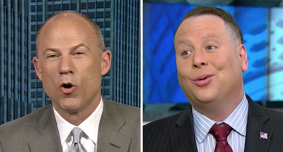 Watch Michael Avenatti and Sam Nunberg brutally gang up on ‘walking disaster’ Rudy Giuliani in MSNBC interview
