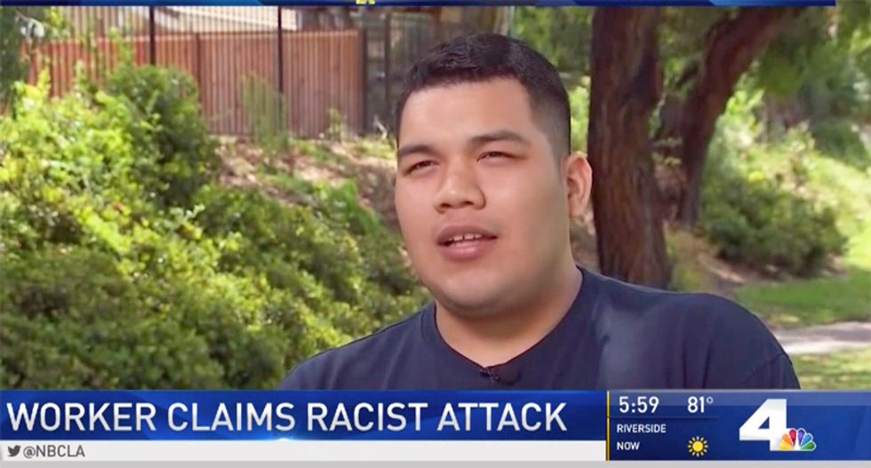 WATCH: Racist Trump-loving construction boss goes on bizarre N-word freakout at Latino employee