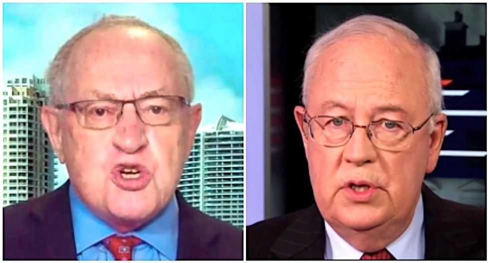 Dershowitz and Ken Starr are carrying a lot of baggage and personal conflicts into Trump's trial: report