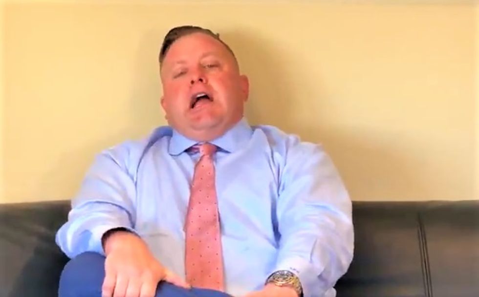 Trump-loving GOP candidate implicated by Parnas says 'scumbag' Adam Schiff set him up in conspiratorial rant