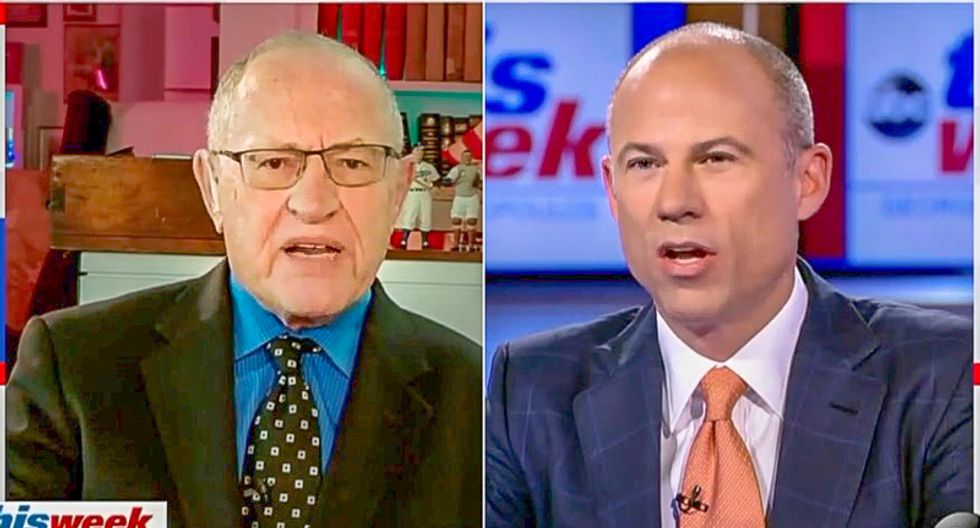 'Don't interrupt me': Michael Avenatti wipes the floor with Alan Dershowitz and his poor record of accuracy