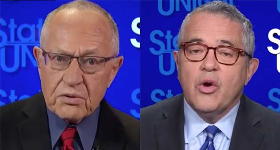 Jeffrey Toobin accuses Dershowitz of trying to 'elevate himself' with Trump trial in fiery CNN confrontation