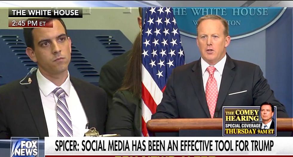 Sean Spicer: Trump's tweets are considered 'official statements' by the White House