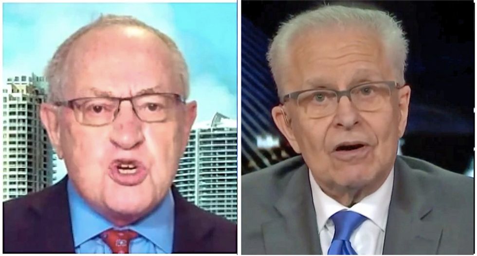 Constitutional law expert Laurence Tribe dunks on Alan Dershowitz defending Trump as legally indefensible