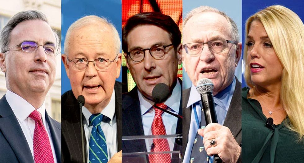 Christian fanatics, TV showboats and corrupt clowns: Donald Trump's defense team is amazing — but not in a good way