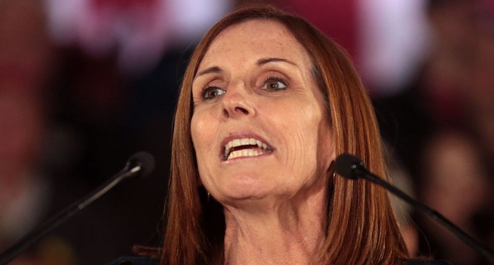 Republican Martha McSally is losing badly in Arizona’s US Senate race: poll