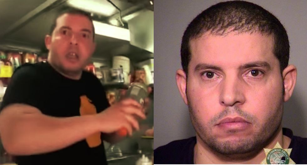 Racist food cart owner agrees to pay $1,000 to black woman he doused in hot sauce in change dispute