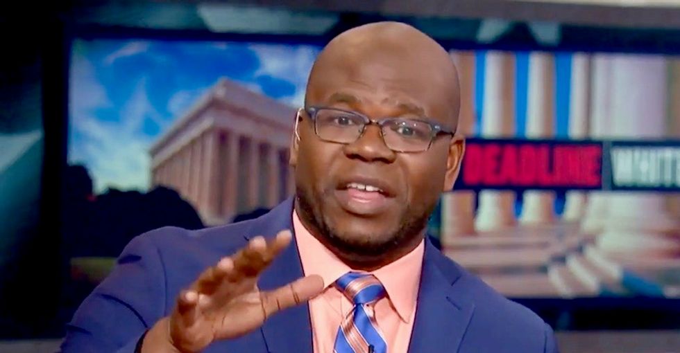 'This is the Titanic, it's already hit the rock and it's sinking': MSNBC pundit says of Trump's recent polling