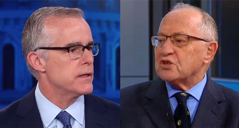 McCabe flattens Dershowitz's pitch for the Trump team to get the same number of witnesses as Democrats