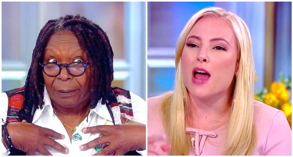 The View’s Meghan McCain shrugs off Cohen tapes as proof Trump lied — and Whoopi Goldberg schools her