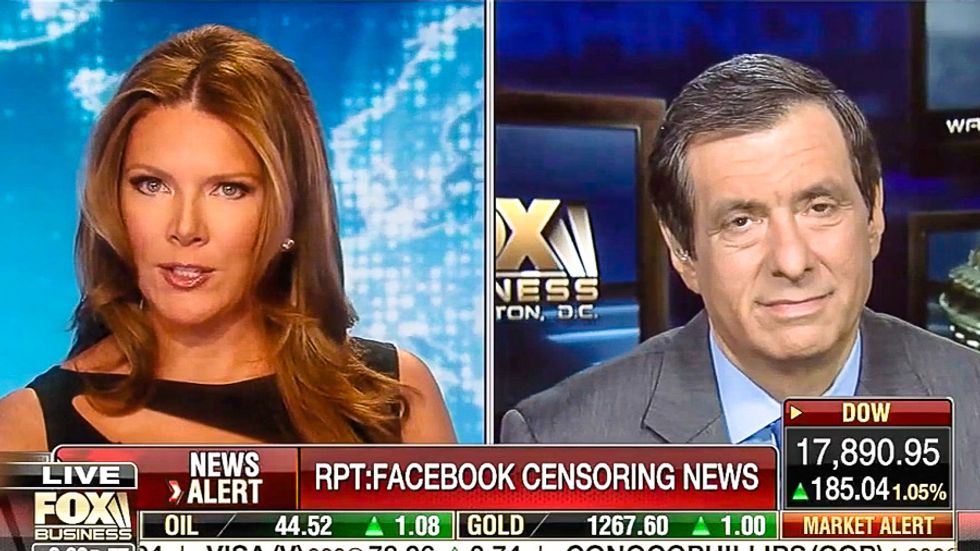 WATCH: Fox News pundits freak out over Facebook news 'slant' without a shred of self awareness