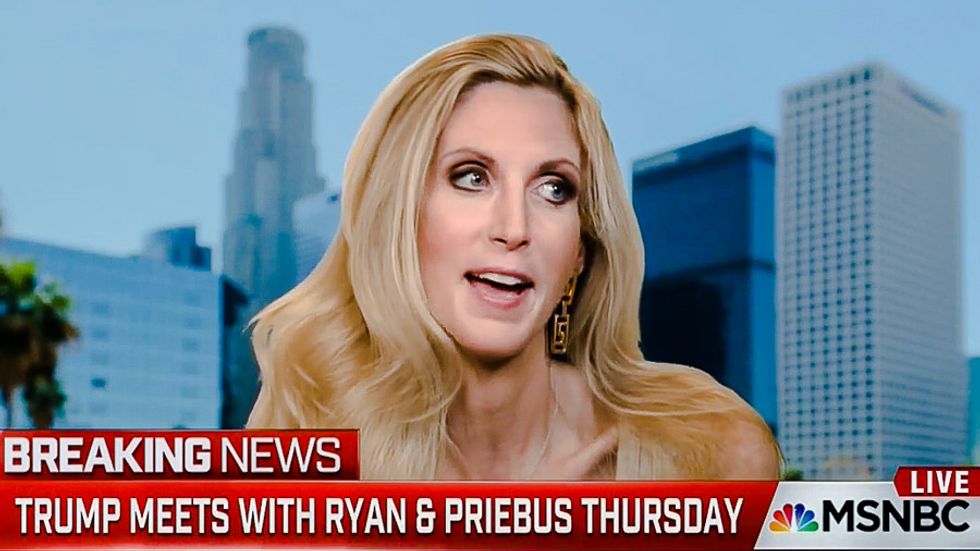 Ann Coulter calls on Trump to blow off GOP leaders: 'He is the party, he is the heart and soul'
