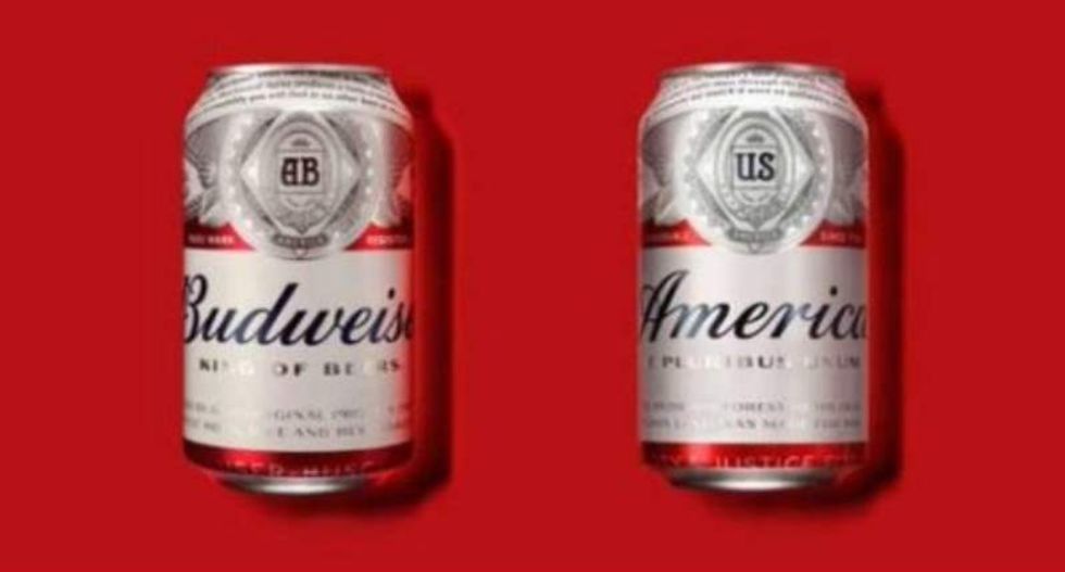 'America is weak, cheap, and tastes like pee': Twitter ridicules Budweiser's patriotic name change