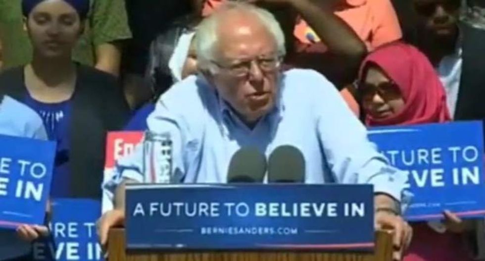 Bernie Sanders rips Trump amid West Virginia primary win: 'It is not enough' to just reject him