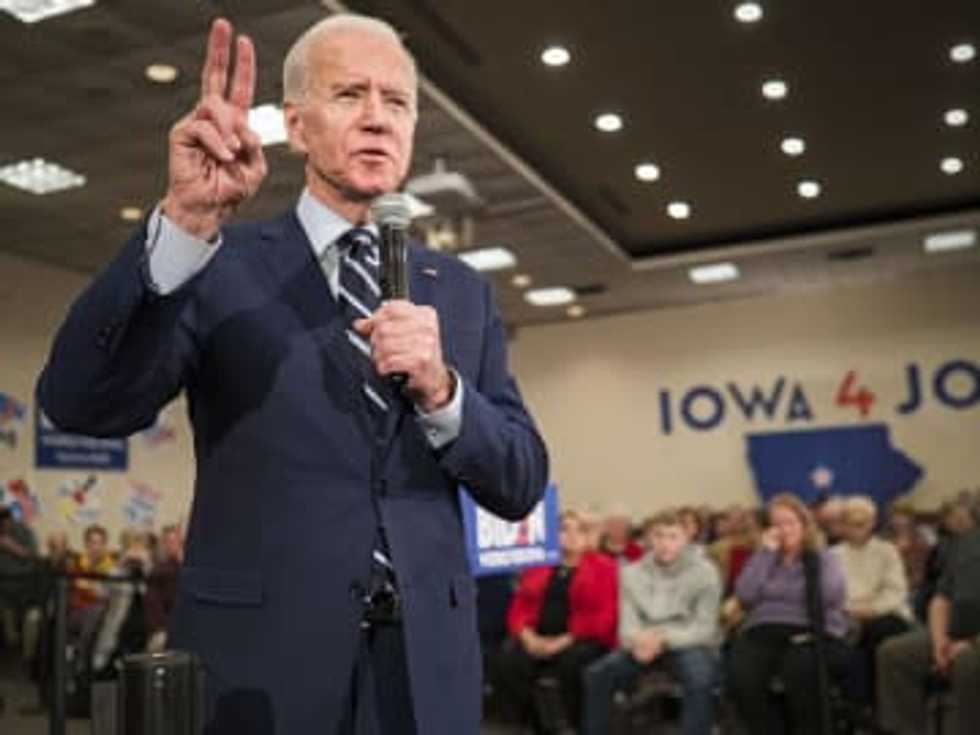 Joe Biden tells New Hampshire voters that impeachment attacks show GOP fears him