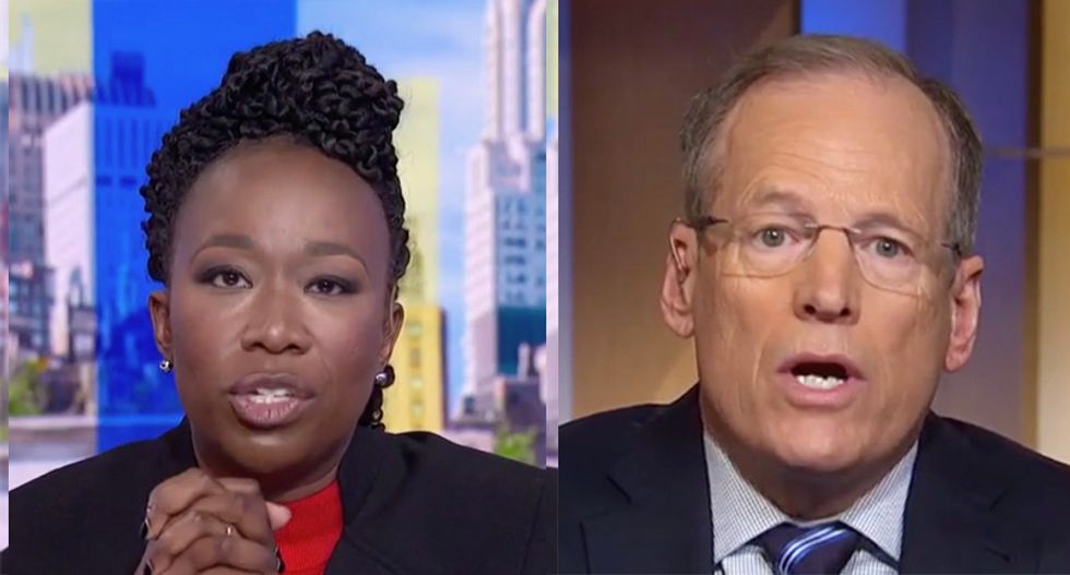 Trump defender Kingston shamed into silence by MSNBC's Joy Reid after blizzard of lies on impeachment