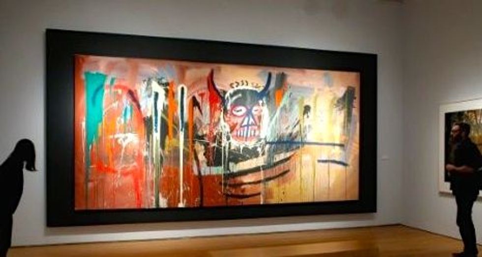 Basquiat portrait sells for $57.3 million