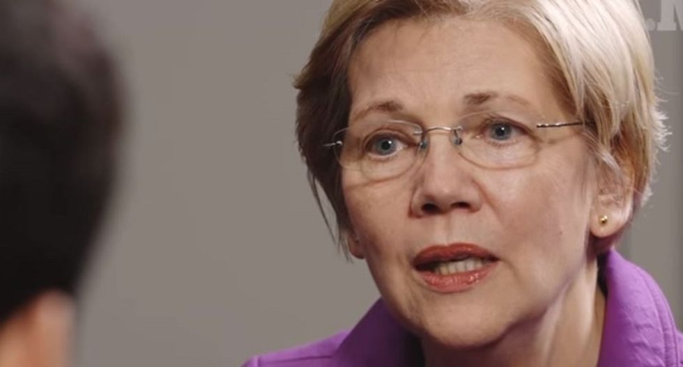 Elizabeth Warren laughs at Trump’s wimpy insults: ‘That’s the best you could come up with?’