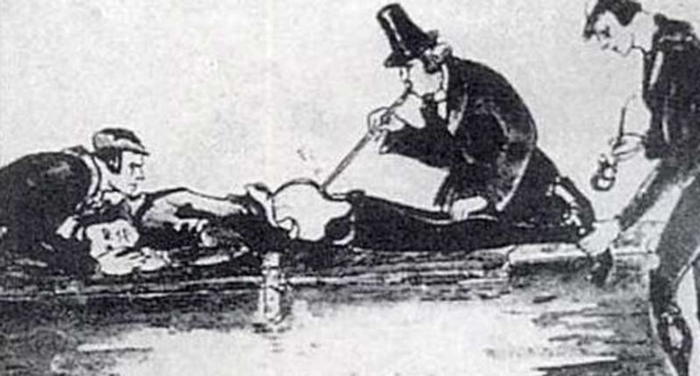 Doctors used to literally 'blow smoke up your ass' with 18th Century medical treatment