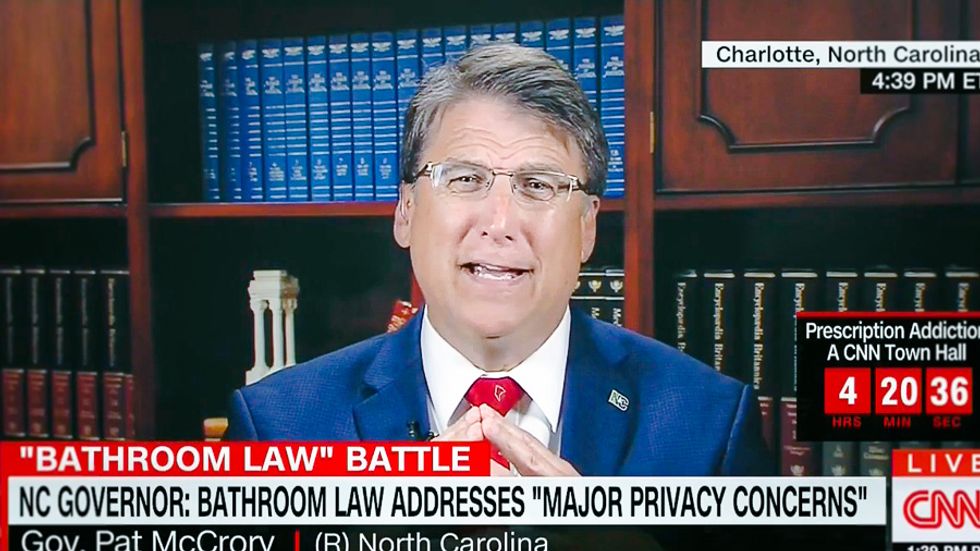 Pat McCrory: Congress should 'revisit the 1964 Civil Rights Act' to allow segregated bathrooms