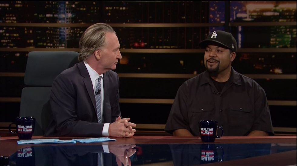 ‘That’s our word now’: Ice Cube explains to 'redneck trucker' Maher why he can't casually use racial slurs