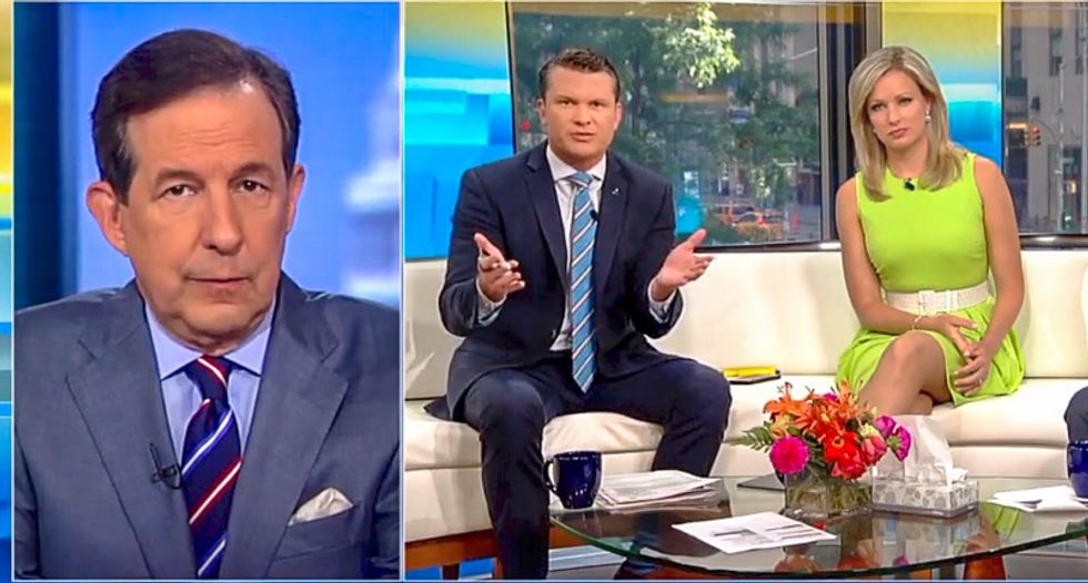 'It's not a nothingburger': Chris Wallace shatters Fox & Friends for claiming Russia scandal is over