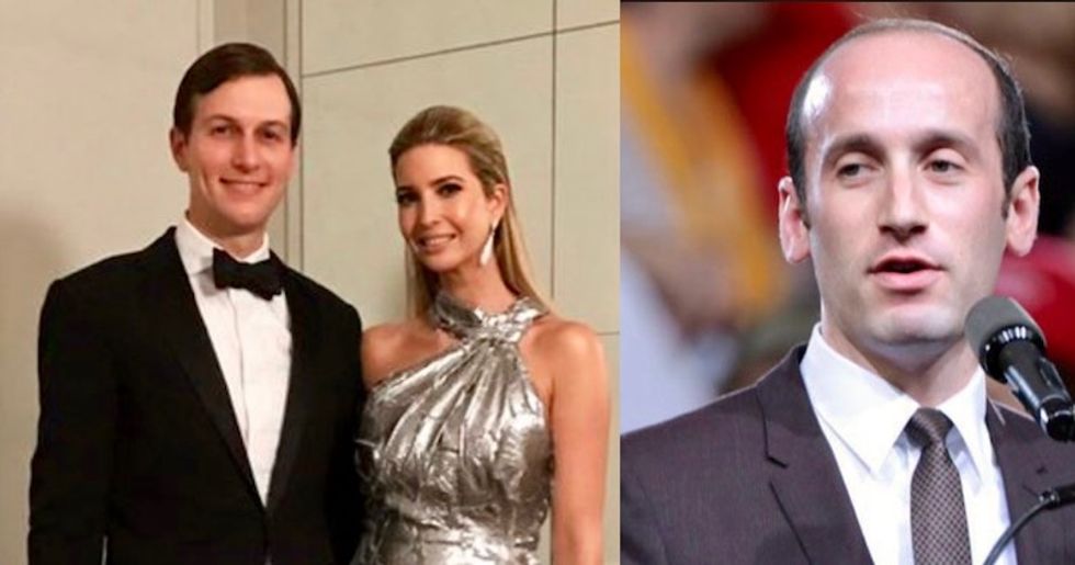 Jared and Ivanka admire Stephen Miller — even as they alienate everyone else in White House