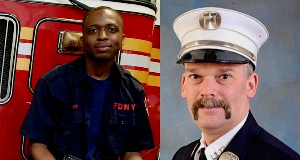 Black 'hero' firefighter saved kids but was demoted after complaining about racist abuse and threats: lawsuit
