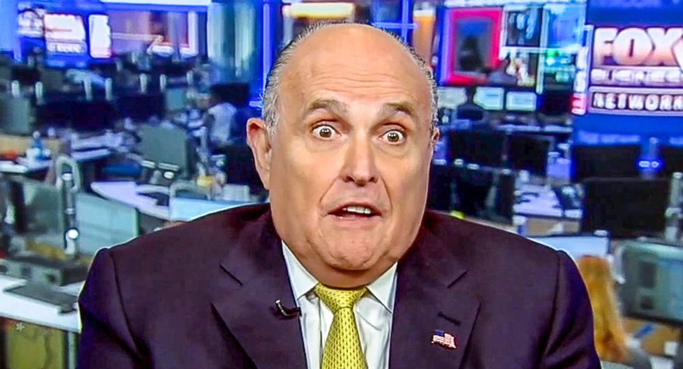Rudy Giuliani retweets demand government freeze assets of 'anti-Christ' George Soros